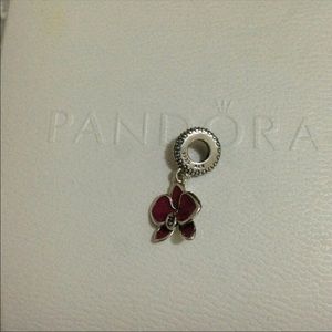 Panodra orchid charm. Ale 925 s